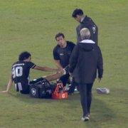 Matheus Nascimento será reavaliado no Botafogo após pancada no calcanhar em jogo contra o Audax
