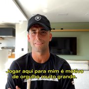 Mensagem, ajuda com apartamento e banco: Di Placido revela que Joel Carli foi fundamental em sua chegada ao Botafogo