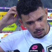 Tiquinho Soares, sobre derrota do Botafogo para o Athletico-PR: ‘Jogo foi parelho, eles acertaram um chute e foram felizes’