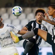 Zinho critica escolha inicial de Bruno Lage, mas elogia substituições em empate do Botafogo com o Santos: ‘Foi ousado e corajoso’