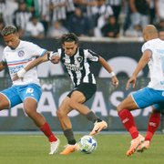 Bruno Lage: 'Segovinha tem tido crescimento comigo. Fez jogos muito competentes no Botafogo contra Bahia e Flamengo'