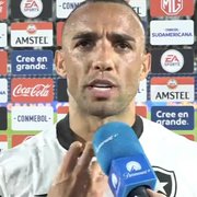 Marçal celebra classificação do Botafogo no Paraguai: ‘Tivemos o controle no segundo tempo, valeu pelo empenho’