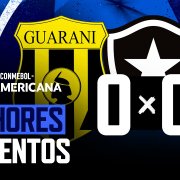 VÍDEO | Melhores momentos do empate do Botafogo com o Guaraní no Paraguai