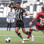 Base: Botafogo empata sem gols com o Flamengo no primeiro jogo das quartas de final da Copa Rio Sub-20/OPG