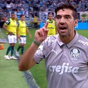 Repórter: STJD diz que não cabe punição a Abel Ferreira, que falou em &#8216;roubo&#8217; após derrota do Palmeiras para o Grêmio