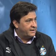 Presidente do Grêmio fala sobre briga pelo título e elogia Botafogo: ‘Campanha não surpreende. Investiu bastante, folha é 40% acima da nossa’