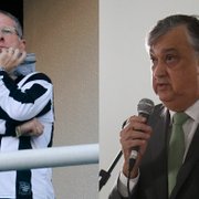 Presidente do Botafogo Durcesio Mello e ex-presidente Carlos Eduardo Pereira discutem nas redes sociais: 'Cuida da piscina'