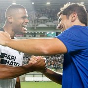 Júnior Santos agradece a Lucio Flavio, demitido pelo Botafogo: ‘Evoluí muito contigo’