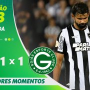 VÍDEO | Gols e melhores momentos do empate do Botafogo com o Goiás no Nilton Santos