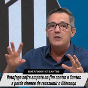 Comentarista 'joga toalha' em crença por título: 'Sensação é que enquanto houver uma única gota, Botafogo vai contrariar'