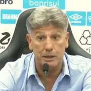 Renato Gaúcho não descarta briga pelo título no Grêmio: 'Já vi muita coisa acontecer, maior exemplo é o próprio Botafogo'