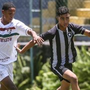 Base: Botafogo empata com o Fluminense no primeiro jogo da semifinal do Carioca Sub-15