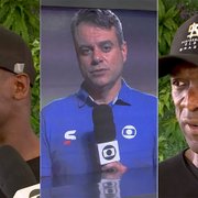 Em última reportagem de Eric Faria antes de virar comentarista, pergunta sobre Botafogo retira sorriso do rosto de Seedorf