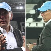 John Textor explica uso de boné azul do Botafogo com símbolo da Nike e diz que pediu 'autorização' do clube: 'Eu mesmo mandei fazer'