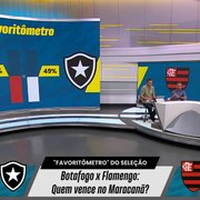 Programa vê equilíbrio em clássico Flamengo x Botafogo: &#8216;Jogo com cara de empate danado&#8217;