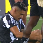 Botafogo confirma lesão muscular em Tiquinho Soares e estipula prazo de retorno em até seis semanas