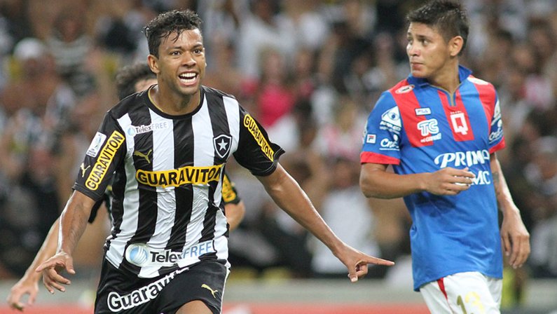 Wallyson em Botafogo x Deportivo Quito | Libertadores 2014