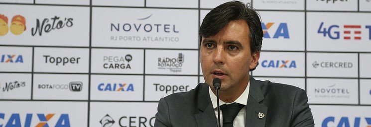 Gustavo Noronha será o representante do Botafogo no sorteio da segunda fase da Copa Sul-Americana