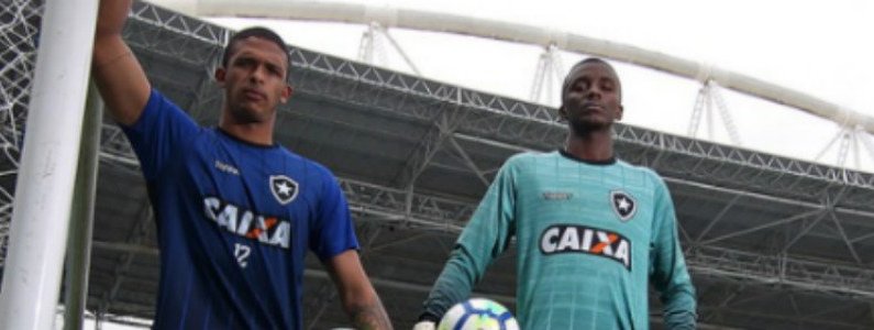 Diego e Andrew, goleiros da base do Botafogo