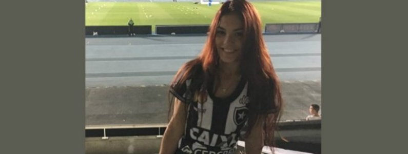 Samanta Alves dançou no Estádio Nilton Santos e viralizou nas redes sociais de torcedores do Botafogo
