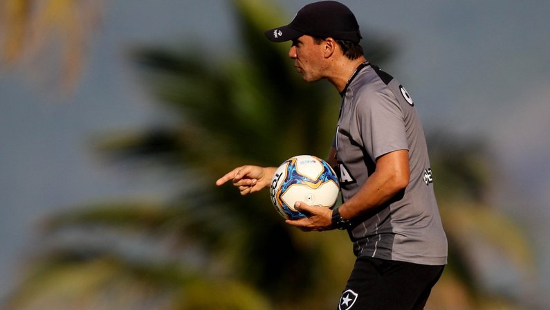 Zé Ricardo agradece volta de Erik ao Botafogo, mas reduz chance de reforços na estreia