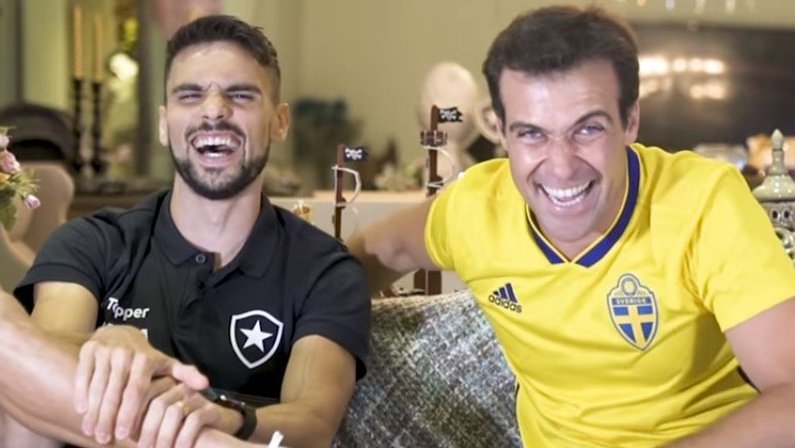 Rodrigo Pimpão fala sobre relação com torcida do Botafogo e revela cornetada de Felipe Neto