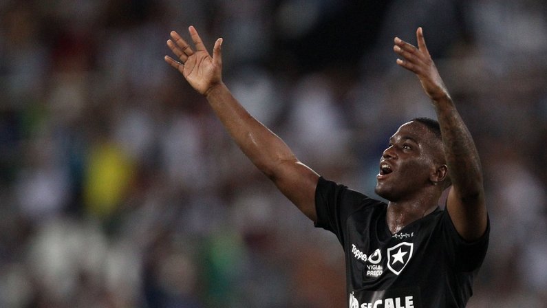 Jonathan comemora gol em Botafogo x Madureira | Campeonato Carioca 2019