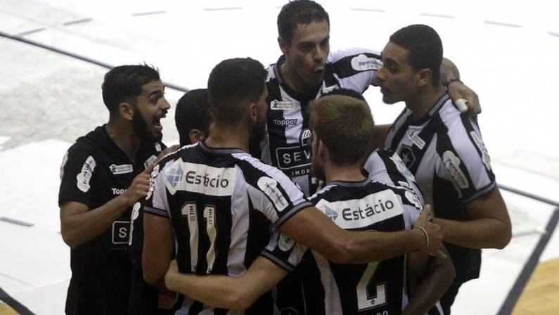 Vôlei: Botafogo fecha a primeira fase da Superliga B com vitória por 3 sets a 0 sobre a APAV