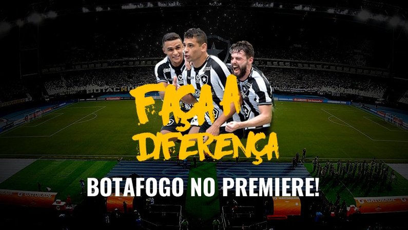 Botafogo lança hotsite e estimula torcida a se cadastrar no Premiere para gerar mais receita em cotas de TV