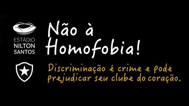 Botafogo não à homofobia