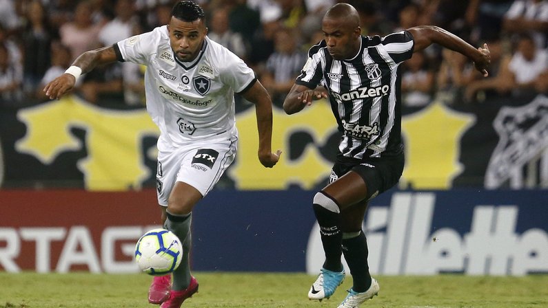 Botafogo não vence o Ceará desde 2014; últimos cinco duelos tiveram ao todo um gol