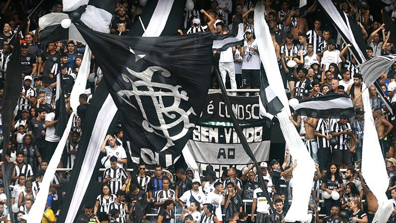 Torcida do Botafogo em Botafogo x São Paulo | Campeonato Brasileiro 2019
