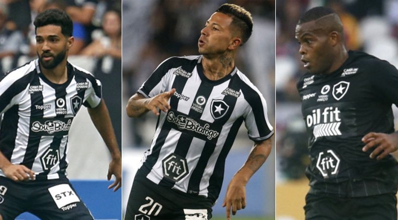Alan Santos, Leo Valencia e Vinicius Tanque devem ser titulares do Botafogo contra o Palmeiras | Campeonato Brasileiro 2019