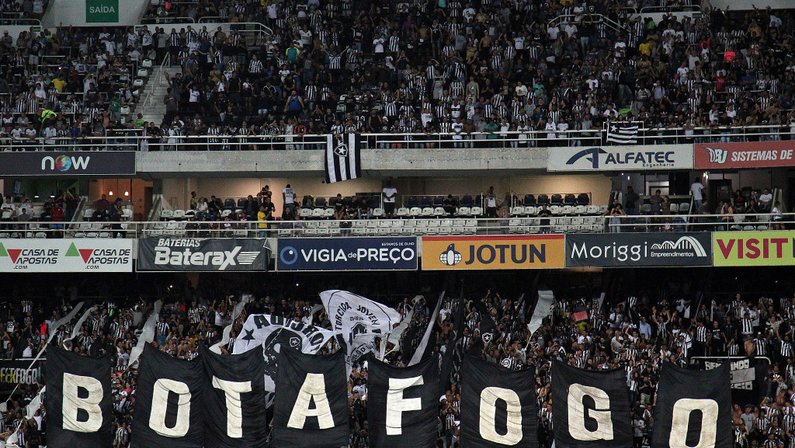 Média de público do Botafogo aumenta em mais de 25% nas últimas quatro partidas