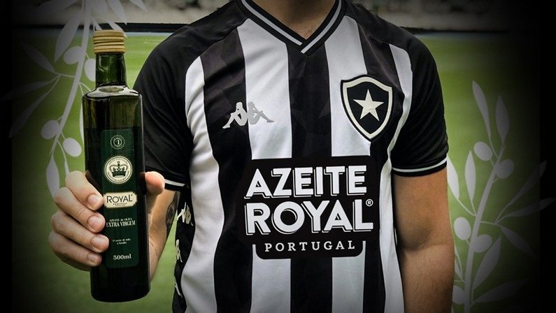 Azeite Royal é o novo patrocinador master do Botafogo
