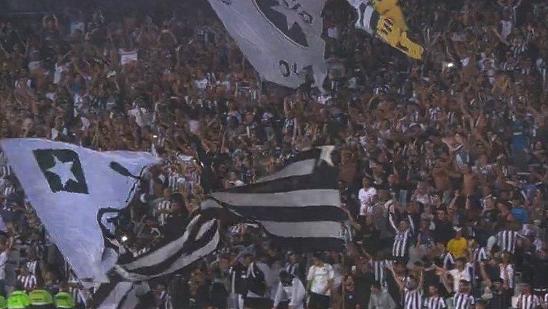 Torcida no Estádio Nilton Santos em Botafogo x Avaí | Campeonato Brasileiro 2019