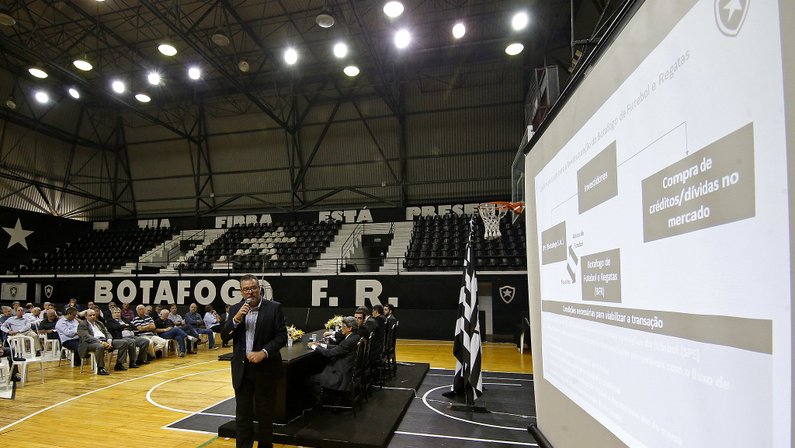 Confira a íntegra da apresentação da Botafogo S/A exibida na reunião do Conselho Deliberativo