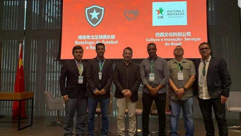 Botafogo fecha parceria com instituição ligada ao consulado chinês