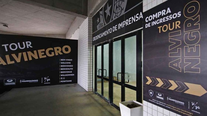 Novo Tour: Botafogo reinaugura visitas guiadas no Estádio Nilton Santos e em General Severiano