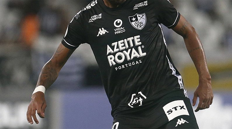 Camisa preta do Botafogo (Kappa) de 2019