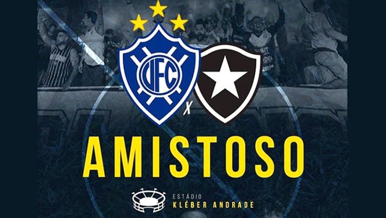 Vitória Futebol Clube confirma amistoso com Botafogo no dia 20 de janeiro de 2020 em Cariacica