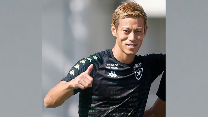 Keisuke Honda estreia pelo Botafogo no dia 10 de março de 2020