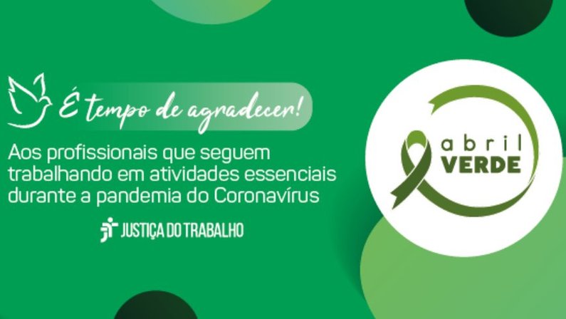 Abril Verde: Botafogo apoia campanha sobre importância da segurança e da saúde do trabalhador