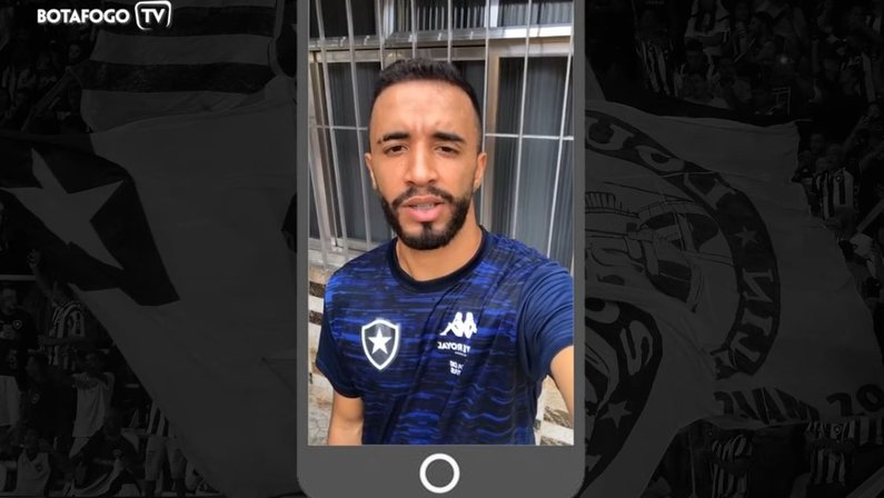 Caio Alexandre fala sobre fase de treinos virtuais no Botafogo: ‘Deu para matar a saudade’
