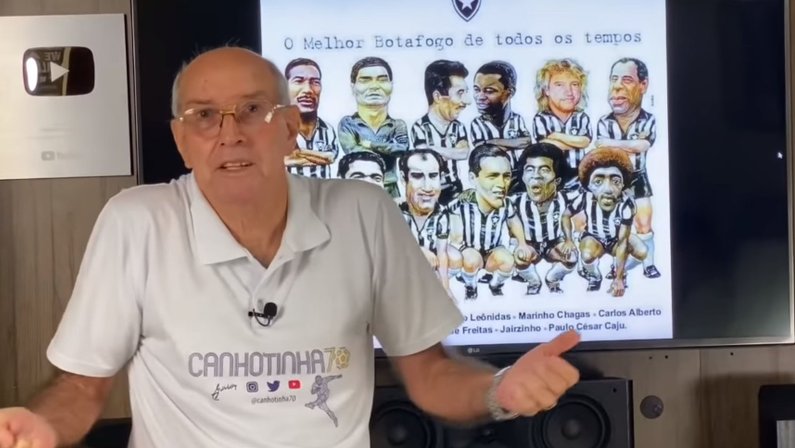 Gerson mostrou-se indignado com demissão de Sebastião Leônidas pelo Botafogo