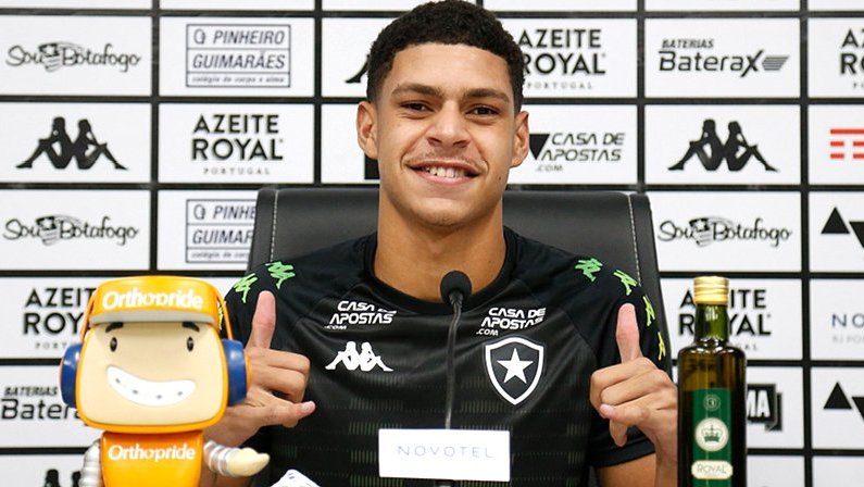 Luis Henrique, do Botafogo, está na mira da Juventus e Leicester