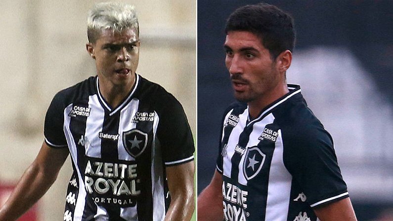 Fernando Costanza e Federico Barrandeguy, opções da lateral direita do Botafogo em 2020