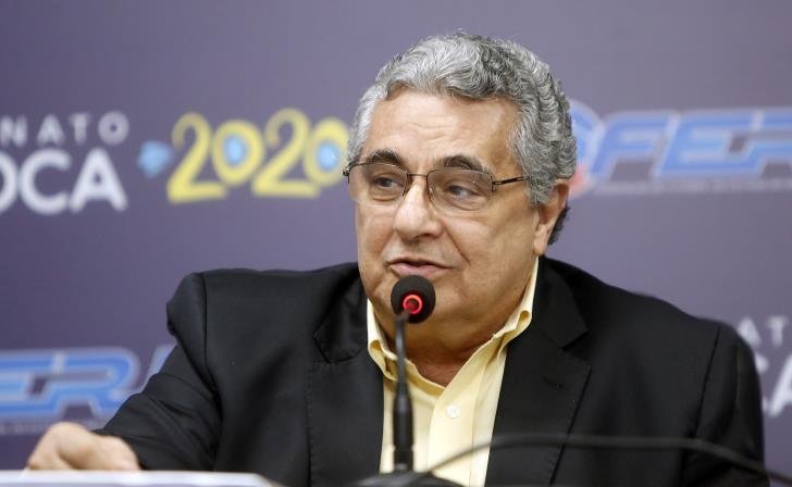 Rubens Lopes, presidente da Federação de Futebol do Rio de Janeiro (Ferj)