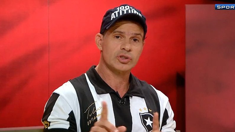 Túlio Maravilha mostrou nude para apresentadora do SporTV e virou persona non grata na Globo