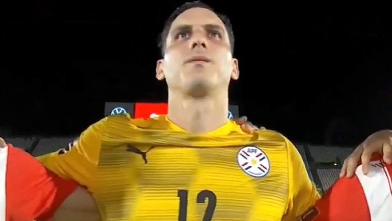 Gatito Fernández, do Botafogo, em Paraguai 2 x 2 Peru | Eliminatórias da Copa do Mundo Qatar-2022